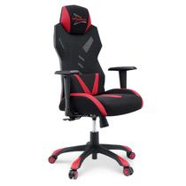 Cadeira de jogos Modway Speedster Ergonomic Mesh preta vermelha