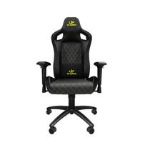 Cadeira de Jogos Premium - Preto e Dourado - Modelo Deluxe Pro