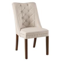 Cadeira de Madeira Maciça Estofada Botonê