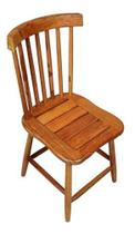 Cadeira De Madeira Maciça Rústica De Demolição Country Grande - Decore Fácil Shop