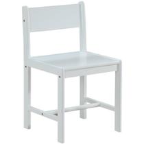Cadeira de madeira para crianças Acme Ragna White Open Back Cadeira de madeira para crianças Acme Ragna White Open Back