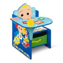 Cadeira de mesa Delta Children CocoMelon com armazenamento de 23 kg Cadeira de mesa Delta Children CocoMelon com armazenamento de 23 kg