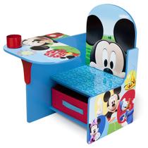 Cadeira de mesa Delta Children Disney Mickey Mouse com armazenamento