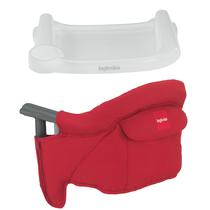 Cadeira de mesa Inglesina Fast Red + Bandeja de jantar para 6-36 meses