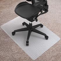 Cadeira de mesa Mat Kuyal para tapete de PVC transparente de 122x75cm