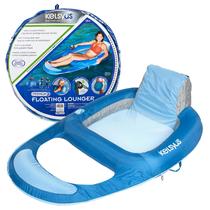 Cadeira de piscina Kelsyus Spring Float Azul Claro