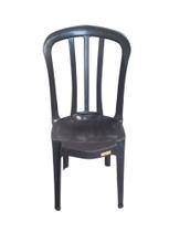 Cadeira de Plástico Bistrô Marrom