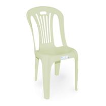Cadeira de Plástico Lara Ibap Sem Braço Bistrô Para Jardim, Eventos e Buffet Capacidade Até 120KG