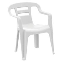 Cadeira de Plástico Mor Flow, Branca