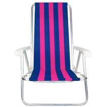 Cadeira de Praia 04 Posições - Mor 2103