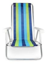 Cadeira de Praia 04 Posições - Mor 2103