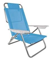 Cadeira de Praia 6 Posições Alumínio Cores Sortidas 2115 Mor