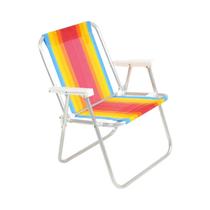 Cadeira de Praia Alta em Alumínio Lazy Sortido 25500 Bel