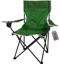 Cadeira De Praia/camping Dobrável Com Porta Copo Poliéster