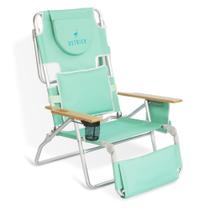 Cadeira de praia Ostrich Deluxe 3 em 1 com abertura facial para adulto