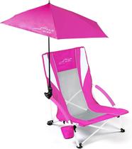 Cadeira de praia portátil FAIR WIND com guarda-sol e mochila Cadeira de praia portátil FAIR WIND com guarda-sol e mochila