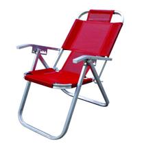 Cadeira de Praia Reclinável (5p) Alta Ipanema - Vermelha - BOTAFOGO