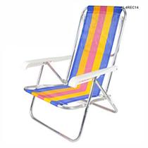 Cadeira de praia reclinável - 8 Posições