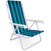 Cadeira de praia reclinável 8 posições mor