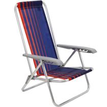 Cadeira de praia reclinável até 4 posições - Bali - Tramontina