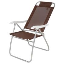 Cadeira de Praia Reclinável em Alumínio até 120kg Prosa Bel Cadeira de Praia Reclinável em Alumínio até 120kg Prosa Bel