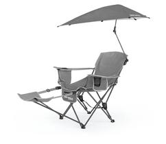 Cadeira de praia Sport-Brella com guarda-chuva ajustável UPF 50+