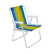 Cadeira De Praia Varanda Piscina Aço 110 Kg Mor Tarugão