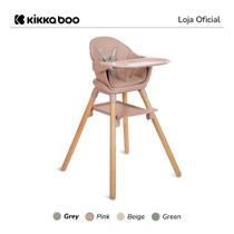 Cadeira de Refeição 2 em 1 Woody Pink KikkaBoo
