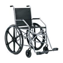 Cadeira de rodas 1009 Cinza Nylon Jaguaribe