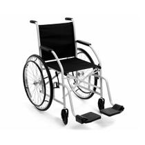 Cadeira de rodas 101 raiada cinza cds