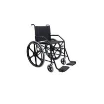 Cadeira de rodas 1011 preta 44cm jaguaribe
