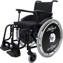 Cadeira de rodas agile azul celeste jaguaribe