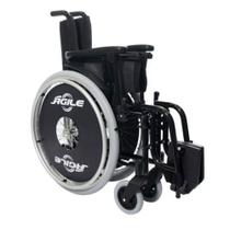 Cadeira De Rodas Agile Jaguaribe 44cm Preta