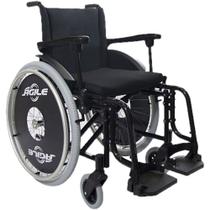 Cadeira de Rodas Agile Jaguaribe - Preta - 44cm