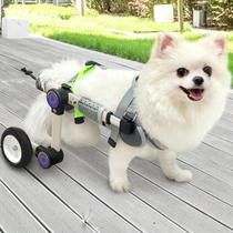 Cadeira de rodas ajustável e leve para cães LetPetRun X-Small Plus Cadeira de rodas ajustável e leve para cães LetPetRun X-Small Plus
