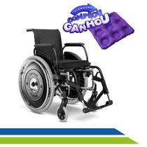 Cadeira de Rodas Alumínio Leve Dobrável Desmontável para Carro até 120kg - Ortobras