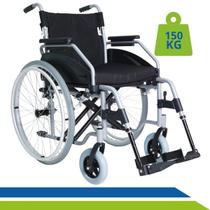 Cadeira de Rodas Alumínio Premium Resistente até 150 kg Idoso Reabilitação Pós Operatório Fratura Cadeira de Rodas Alumínio Premium Resistente até 150 kg Idoso Reabilitação Pós Operatório Fratura