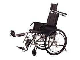 Cadeira de rodas angra 44cm pneu inflavel cinza aço (até 100kg) - carone
