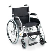 Cadeira de Rodas até 120kg Dobrável Pneu Anti Furo Confortável Resistente Dellamed