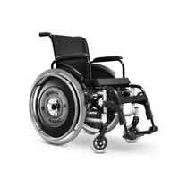 Cadeira de rodas avd alumínio 46 cm prata - ortobras