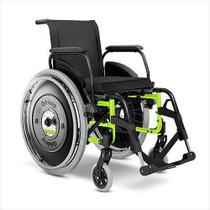 Cadeira de rodas Avd alumínio ortobras (verde oliva)