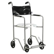Cadeira De Rodas Banho Pop Ri Higiênica 80Kg Jaguaribe