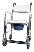 Cadeira De Rodas Banho Sanitario Ultralux Mobil Higenização
