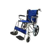 Cadeira de Rodas BK Dobrável Acolchoada Azul