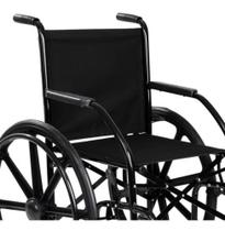 Cadeira De Rodas Cds 101 Cor Preta Até 85 Kg