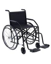 Cadeira De Rodas Cds 102 Preta Rodas de Raida Com Pneus Infláveis