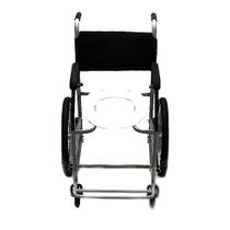Cadeira de Rodas CDS Banho Modelo 205 Banho e Sanitário Adulto, com Assento Removível, Freios Bilaterais, Pneus Maciços, Apoio para Braços Removível e - Cds Cadeira