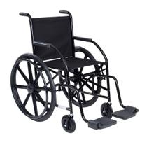 Cadeira de Rodas CDS Dobrável Adulto com Braços Fixos, Pedais Fixos, Dobrável, Freios Bilaterais - Cds Cadeira