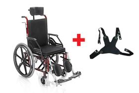 Cadeira De Rodas Confort Tetra e Cinto Torácico de Segurança - Prolife