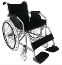 Cadeira De Rodas D100 44 / 45 Cm Em Aço Dellamed